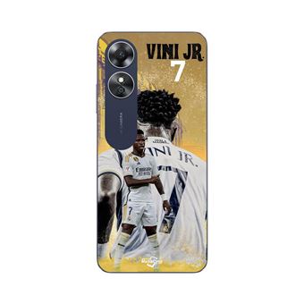 Capa Maniacase para Oppo A17 | Vinicius JR real madrid 7 Wallpaper - 1