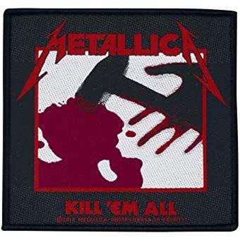 Emblema Rock Off Metallica | Kill Em All| Patch - 1