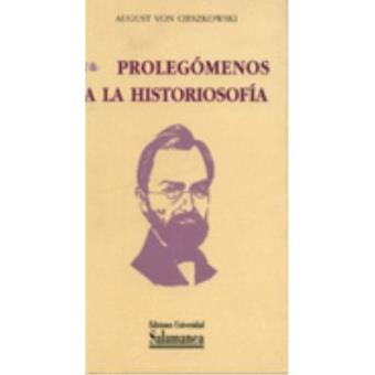 Prolegómenos a la historia - 1
