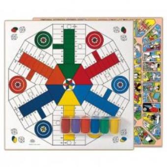 Parchis - em Madeira com Acessórios - 1