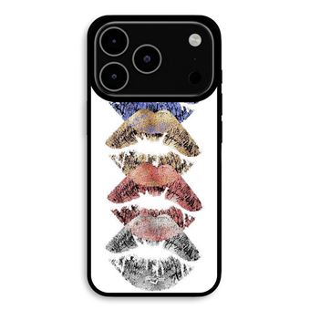 Capa Maniacase para iPhone 17 Pro Max | Boca lábios coloridos - 1