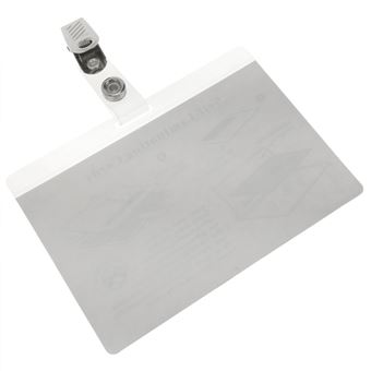 Cartão de Identificação e Clip PrimeMatik - Pack 6 Unidades - 1