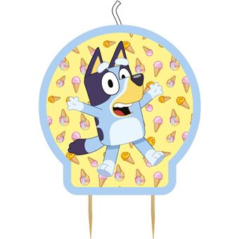 Vela de Aniversário Amscan Bluey - 1