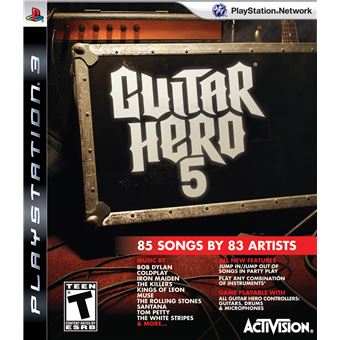 Guitar Hero 5 (Game Only) PS3 - 1