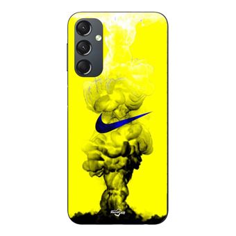 Capa Maniacase para Samsung Galaxy A24 | Nike Bold fonte amarela - 1