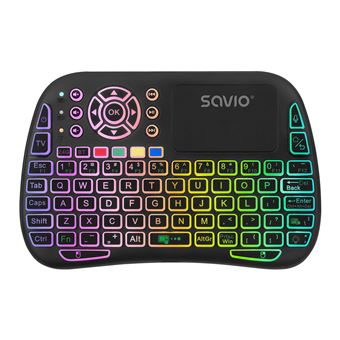 Teclado para Dispositivos Móveis Savio SAVMKW-04 | Preto - 1