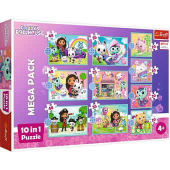 Puzzle Trefl Gabby's Dollhouse Desenhos Animados In Gabby's world - 1