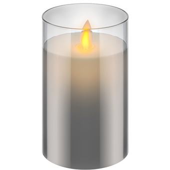 Vela Elétrica Goobay 60371 | Cinzento, Branco - 1