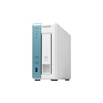 Servidor Nas e de Armazenamento QNAP TS-131K | Turquesa, Branco - 1