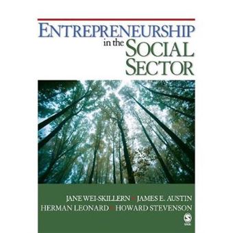 Entrepreneurship in the Social Sector - Hardback - 2007 - 1