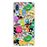 Capa Hapdey Para Samsung Galaxy A40 2019 Design Abstrato Textura Graffiti com Personagens Animados Capa de Silicone Flexível Em TPU - Transparente_0
