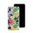 Capa Hapdey Para Samsung Galaxy A40 2019 Design Abstrato Textura Graffiti com Personagens Animados Capa de Silicone Flexível Em TPU - Transparente_2