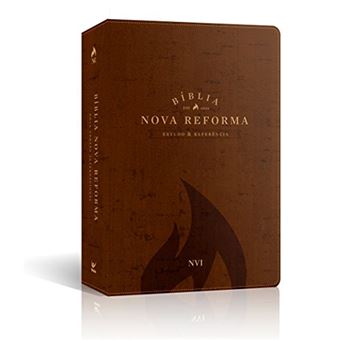 Bíblia Nova Reforma. NVI - Capa de Luxo Marrom - 1