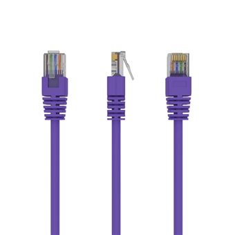 Cabo de Rede Gembird RJ45/RJ45 Cat5e 0.25m | Roxo - 1
