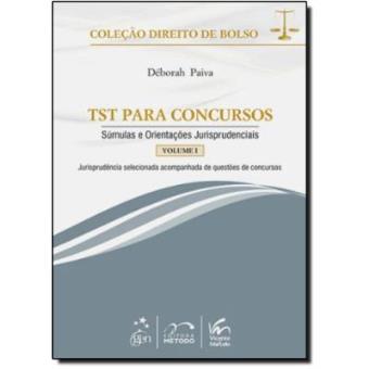 Direito De Bolso - Tst Para Concursos - V. 01 - 1