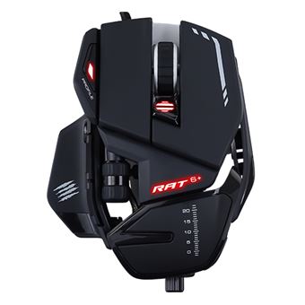 Rato Gaming com Fios Mad Catz R.A.T. 6+ | 12000 DPI | Preto - 1