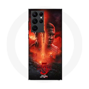 Capa Maniacase para Samsung Galaxy S23 Ultra stranger things season 5 poster series - 1