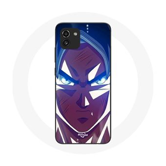 Capa Maniacase para Samsung Galaxy A03 Dragon Ball Goku Rostos Furioso - 1