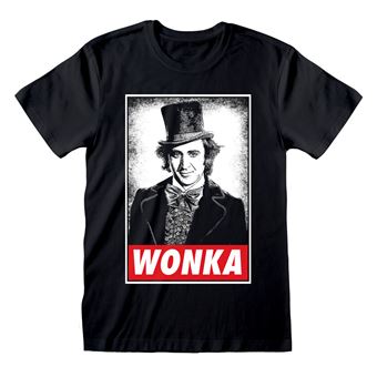 T-Shirt Unissexo Willy Wonka Wonka | Preto | L - 1