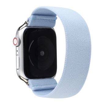 Bracelete de Nylon HSMY Elástico para Apple Watch Series 6/ SE/ 5/ 4 | 44 mm - Azul - 1