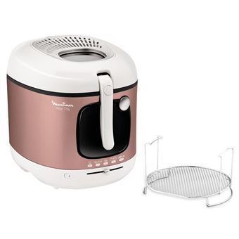 Fritadeira Moulinex Mega 2kg | 3 L | Rosa, Branco - 1