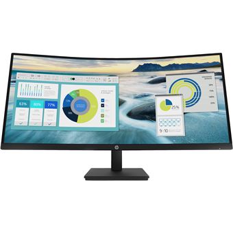 Monitor HP curvo WQHD P34hc G4 com USB-C | LCD | WQHD | 5 ms | 60 Hz | 34&quot; | G - 1