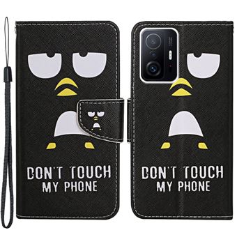 Capa PU + TPU com Suporte de pinguim para Xiaomi 11T/11T Pro - 1