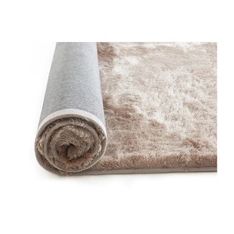 Tapete Shaggy Vente Unique DOLCE Taupe reflexo bege | poliéster | 140x200 cm - 1