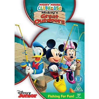 Disney Mickey Mouse Clubhouse MMCH - Mickey's Great Outdoors DVD 2D Inglês