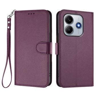 Capa com Carteira FLOODKING para Xiaomi Redmi Note 14 4G | Fecho Magnético | RFID | Carregamento Sem Fios | Roxo - 1