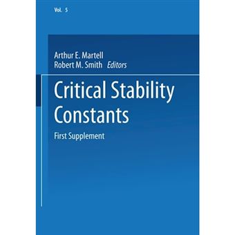 Critical Stability Constants - First Supplement - Paperback - 2013 - 1