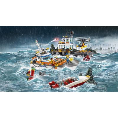 LEGO City Coast Guard Head Quarters - 60167 | 792 Peças - LEGO