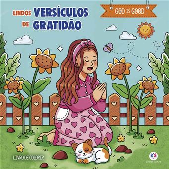 Lindos Versículos De Gratidão - Livro De Colorir - 1