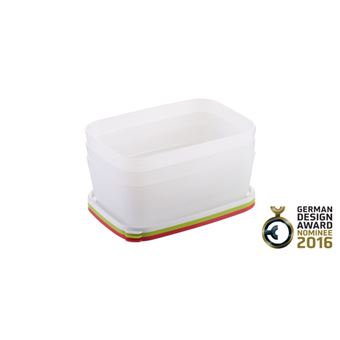 Conjunto de 3 Caixas Saudáveis Tescoma PURITY para Congelador | 1,5 L - 1