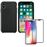 Kit Película de Vidro 5D Full Cover e Capa Silicone Líquido Phonecare para iPhone Xr_0
