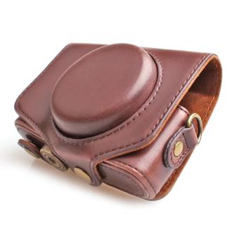 Capa Magunivers Bolsa tiracolo câmara + café para Canon SX720 HS/SX700 - 1