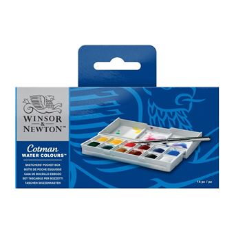 Aguarela Winsor & Newton 390640 | Azul, Branco - 1