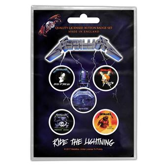 Crachá Rock Off METALLICA - Hardwired To Self-Destruct | Button Badge | 5 Unidades - 1