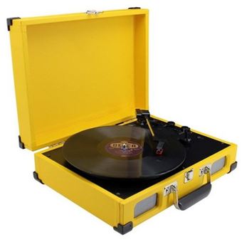 Soundmaster PL580 Gira-discos de tração por correia Amarelo - 1