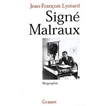 Signé Malraux - 1