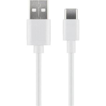 Microconnect USB3.1CCHAR2W cabo USB 2 m 3.1 (3.1 Gen 1) USB A USB C Branco