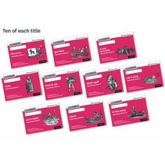 Read Write Inc. Phonics: Black and White Red Ditty Books Pack of 100 - 1