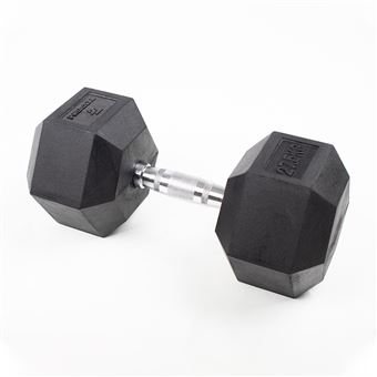 Haltere de Borracha Topgim | Hexagonal | 27,5kg | Unidade - 1