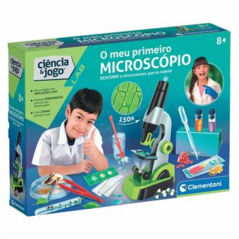O Meu Primeiro Microscópio Clementoni Ciencia & Jogo Lab - 1