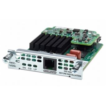 Cartão de Rede Cisco EHWIC-VA-DSL-M= | Verde, Aço inoxidável - 1