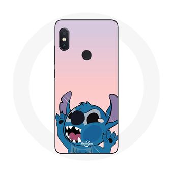 Capa Maniacase para Xiaomiredmi Note 5 Pro Stitch Nariz No Ar Fundo Rosa - 1