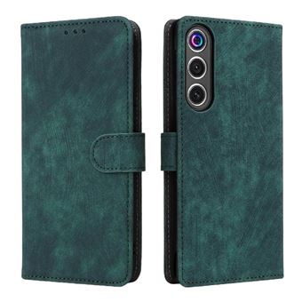Capa ZURSANA para ZTE Nubia RedMagic 10 Air | Pele Sintética | Fecho Magnético | Compartimento para Cartões com Bloqueio RFID | Verde - 1