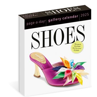 Shoes Page-A-Day® Gallery Calendar 2025: Everyday a New Pair to Indulge the Shoe Lover's Obsession - 1
