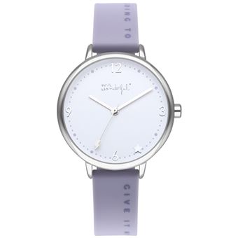 Relógio Senhora MR WONDERFUL TIME FOR FUN WR40301 - Roxo - 1