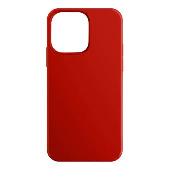 Capa para iPhone 14 Pro Híbrida Semi-rígida fina soft-touch Moxie - Vermelho - 1